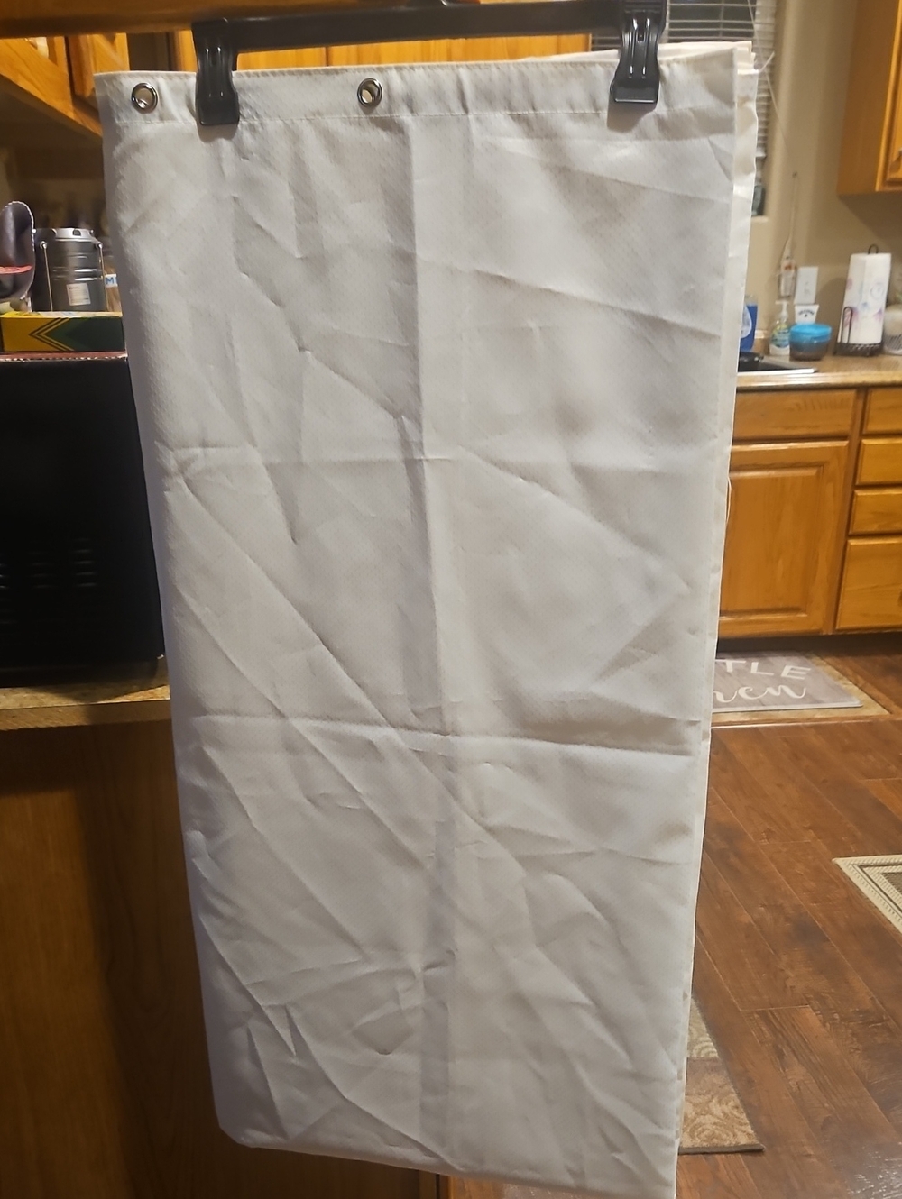 White Shower Curtain Liner - Classic Waterproof Bath Curtain
